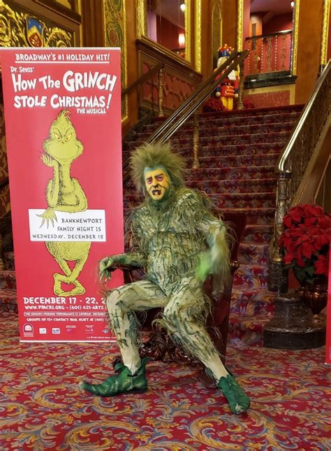 An Interview with the Grinch from Dr. Seuss' How the Grinch Stole Christmas at PPAC - Rhode ...
