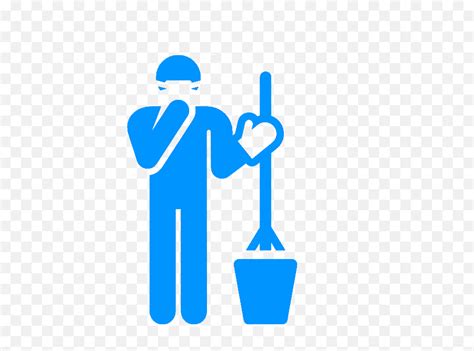 Janitor Clipart Swept Janitor Swept Transparent Free For - Graficos De Sevicio De Limpieza Emoji ...