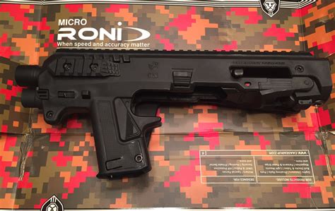 Gear Review: CAA Micro Roni Glock pistol to rifle converter kit :: Guns.com