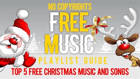 Top 5 Christmas Music || Free Christmas Music royalty free - YouTube