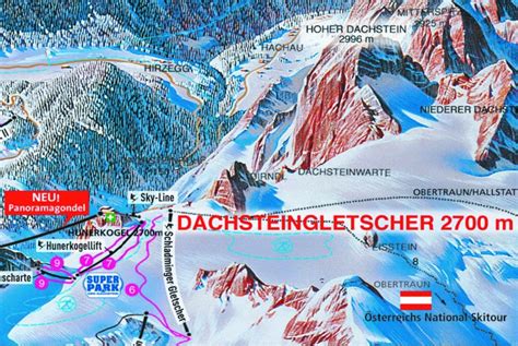 Ski Map - Austria - Schladming Dachstein - SplashMapsSplashMaps