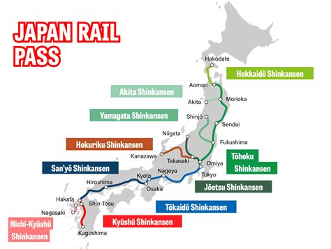 Japan High Speed Rail Map - Dusty Shirlene