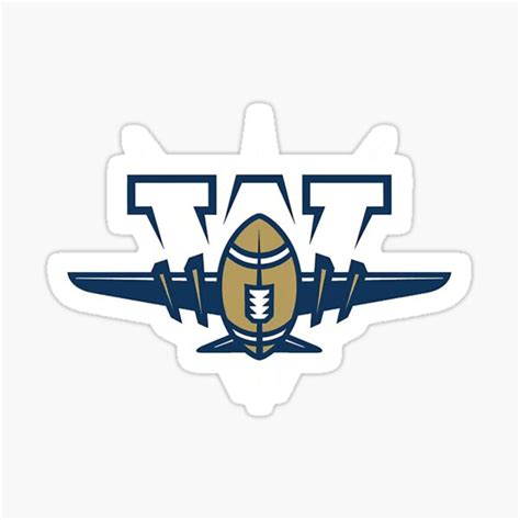 "Winnipeg Blue Bombers Logo with Bombing Planes " Sticker for Sale by ...