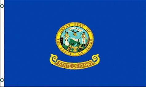 Idaho State Flag - State Flags - Idaho Flag - Gem State Flag, Potato ...