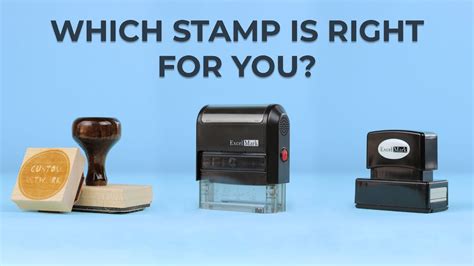 Different Types of Rubber Stamps - YouTube