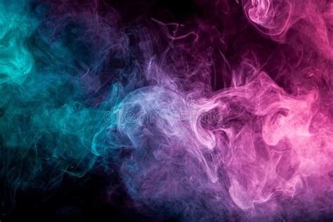 Pattern, Neon Pink, Blue and Purple Smoke Stock Illustration - Illustration of motion, mist ...