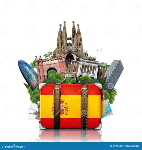 Spain, Landmarks Madrid And Barcelona, Travel Stock Photo - Image: 39764371