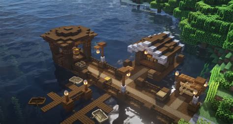 Minecraft Harbor Design - Design Talk