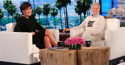 Kris Jenner on The Ellen Show February 2017 | POPSUGAR Celebrity