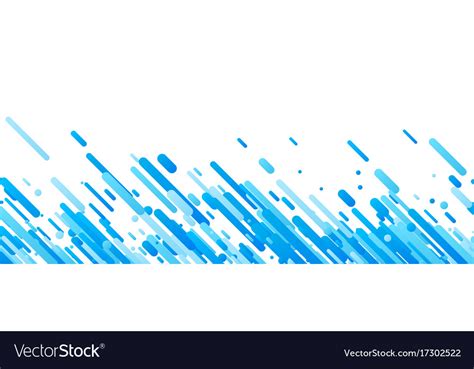 Blue abstract banner on white Royalty Free Vector Image