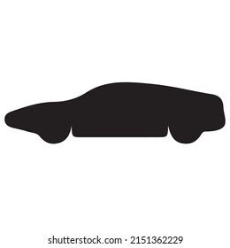 Car Silhouette Black White Stock Vector (Royalty Free) 2151362229 ...