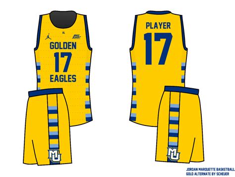 Marquette Basketball Uniform Concept by Scheuer - Concepts - Chris ...