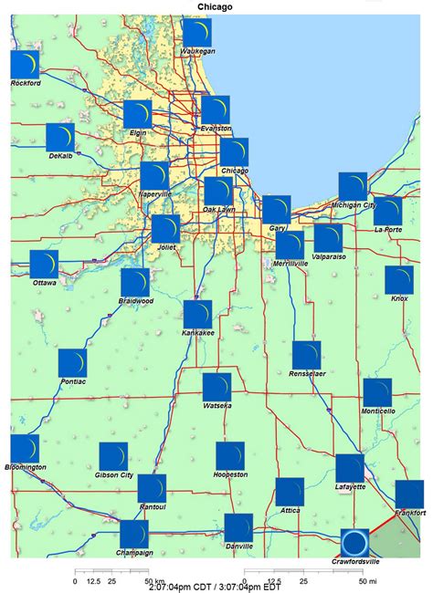 Eclipse 2024 Time Of Day Chicago - Tamar Fernande