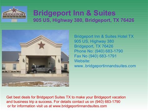 Bridgeport Inn & Suites Hotel TX