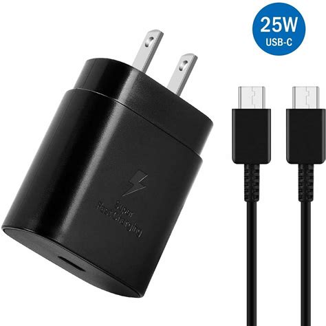 Original 25W USB-C Super Fast Charging Wall Charger for Samsung Galaxy ...