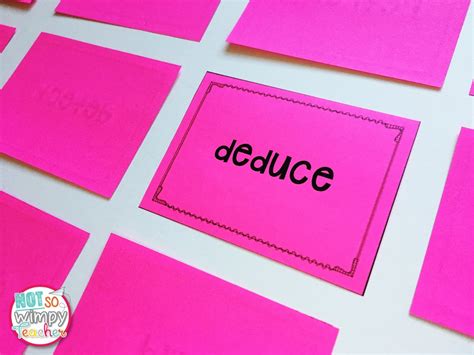 10 Games to Play with any Vocabulary Words - Not So Wimpy Teacher