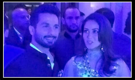 Shahid Kapoor-Mira Rajput Reception: After-wedding party pictures of ...