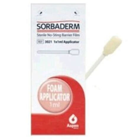 Sorbaderm Barrier Film Foam Applicator 1ml x 5 - Barrier Film Applicator - EasyMeds Pharmacy