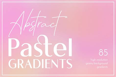 Abstract Pastel Gradients - Design Cuts