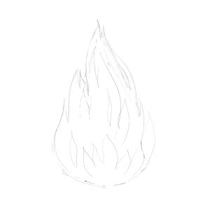 How To Draw Fire With Pencil - Economicsprogress5