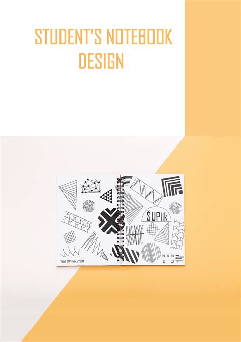 Student's notebook design on Behance