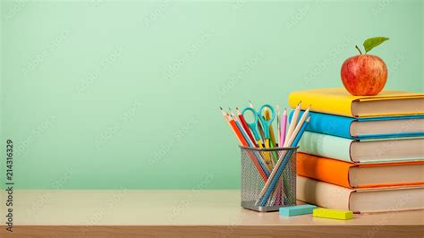 Back to school background Stock-Foto | Adobe Stock