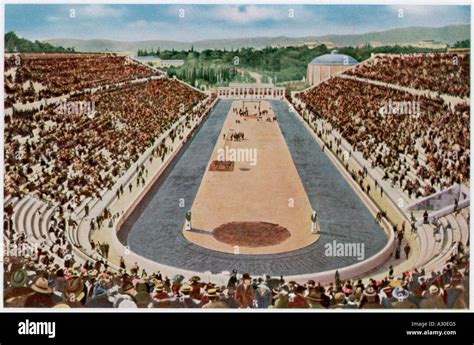 Olympics 1896 Stadium Stock Photo - Alamy