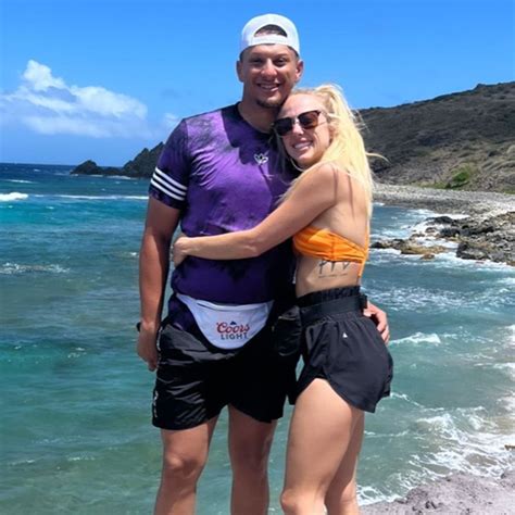 SHURCH.COM - Patrick Mahomes and Wife Brittany Matthews Honeymoon in St ...