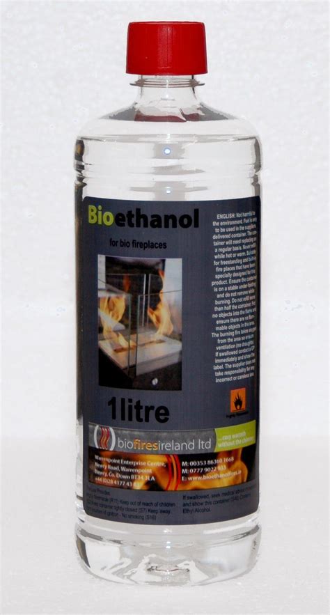 6L PREMIUM BIOETHANOL FUEL FREE DELIVERY UK & IRELAND. For use in fires & stoves. Premium Grade ...