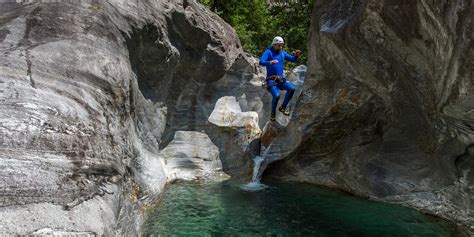 School Groups - Soft Canyoning » Ticino Adventures