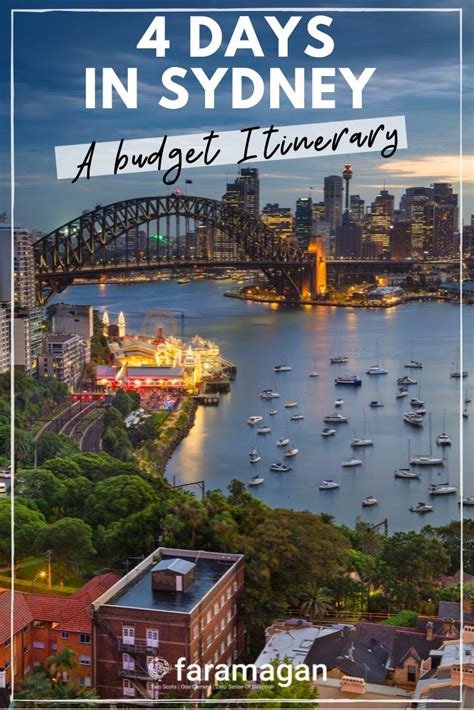 4 days in sydney itinerary the perfect budget itinerary for sydney – Artofit