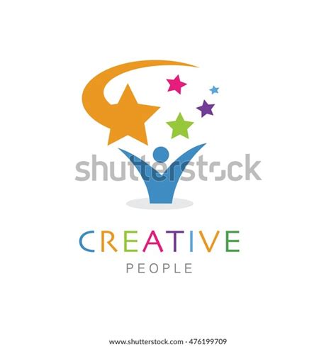 Creative People Logo Stock Vector (Royalty Free) 476199709 | Shutterstock