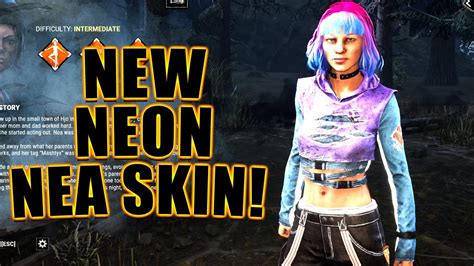 NEW NEON NEA SKIN! Dead By Daylight - YouTube