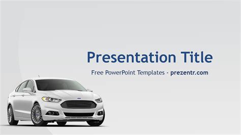 Ford PowerPoint Template | Powerpoint templates, Powerpoint, Templates