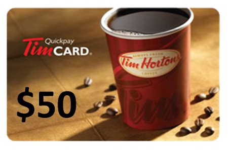 Free $50 Tim Horton Gift Card Giveaway | Free Stuff Finder Canada