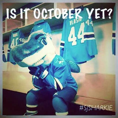 S. J. Sharkie | San jose sharks hockey, Hockey humor, Cool sharks