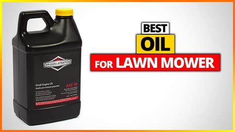 Best Oil For Lawn Mower Reviews [Top 5 Lawn Mower Oil Review] - YouTube