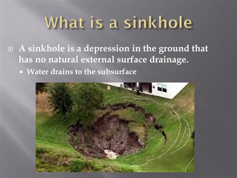 PPT - Sinkholes PowerPoint Presentation, free download - ID:1542520