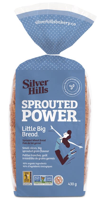 Silver Hills Bakery Little Big Sprouted Grain Bread | Healthy Frozen ...