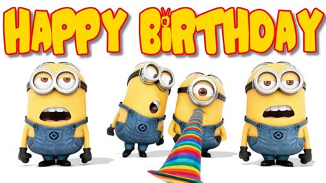 minions birthday | Happy birthday minions, Minions, Minions singing