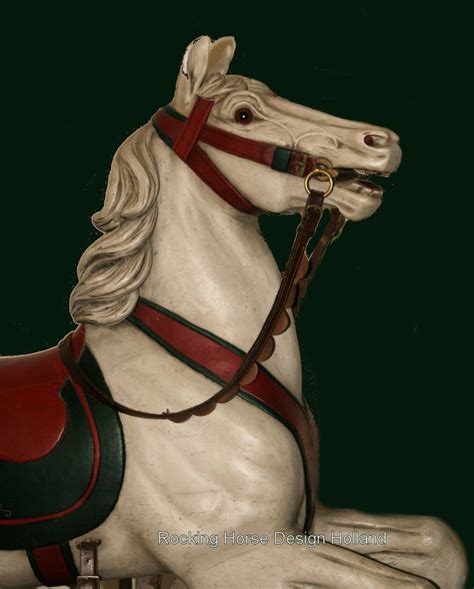 Rare. antique Carousel horse Heyn:Rocking Horse & Art Design Holland