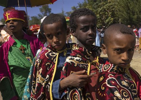 Orthodox Kids In The Timkat Procession, Lalibela, Ethiopia… | Flickr