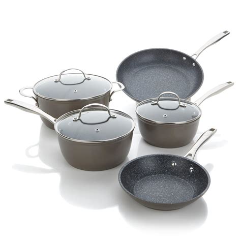 Curtis Stone 8-piece DuraPan Nonstick Cookware Set | eBay