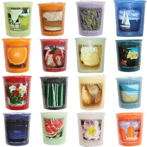 Village Candle - SCENTED VOTIVE CANDLES - Choice Of Fragrances