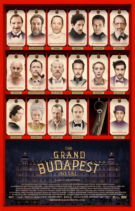 Exclusive: See the Amazing New Poster for Wes Anderson’s The Grand Budapest Hotel