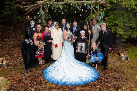 corpse bride wedding ceremony - Paulita Weddle