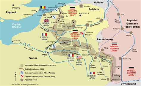 Battles of the Western Front 1914-1918