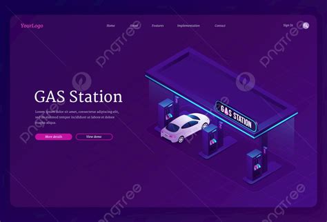 Gas Station Banner Petrol Fuel Template Download on Pngtree