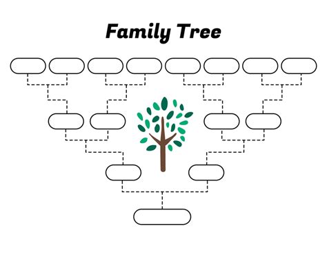 Simple Family Tree Template – Free Family Tree Templates