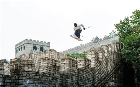 Skiing on the Great Wall of China: Watch Candide Thovex's incredible new video